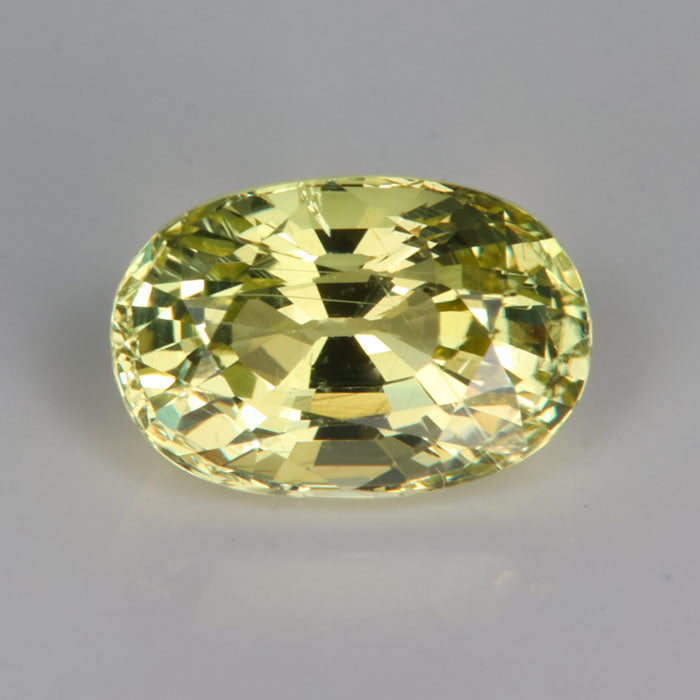 Oval Fancy Green/Yellow Tanzanite