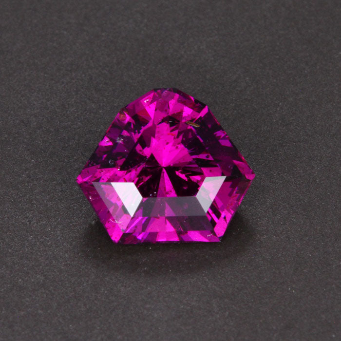 Violet Red Shield Cut Garnet Gemstone 4.02 Carats