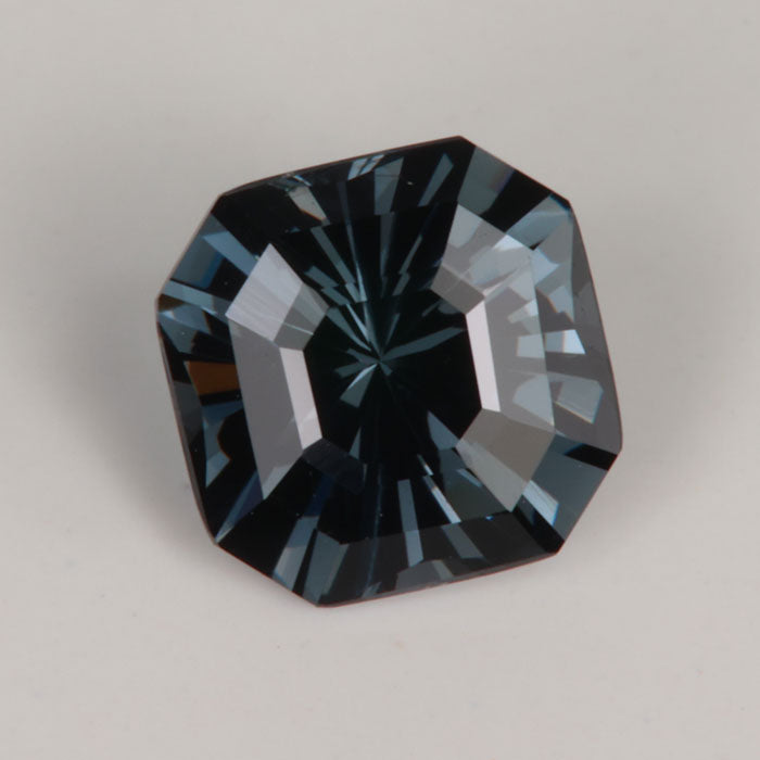 Square Brilliant Grey Spinel gemstone 1.55cts