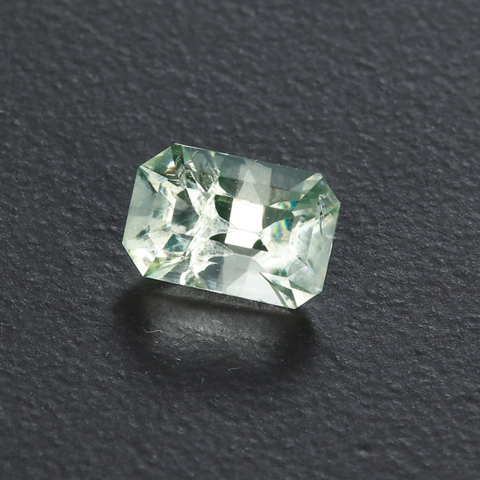 Barion Style Emerald Cut Hyalite Opal Gemstone  .91 Carats