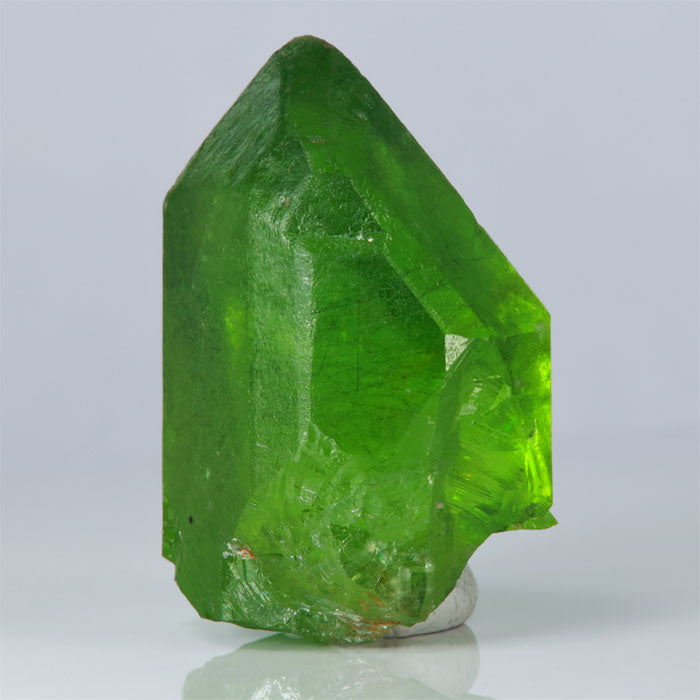 181CT AMAZING GEMMY GREEN PERIDOT CRYSTAL ROUGH