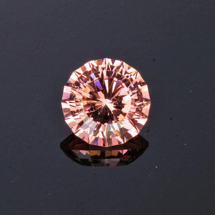 Pinkish/Brown Round Malaia Garnet Gemstone 2.59 Carats