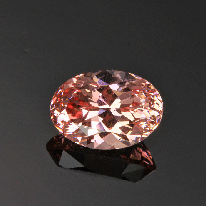 Pinkish Mahenge Malaya Oval Garnet Gemstone 3.22 Carats