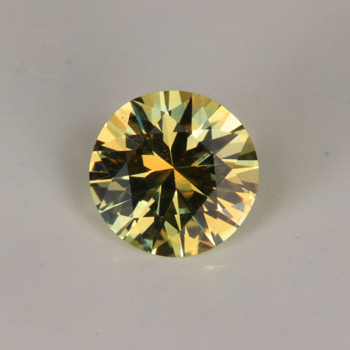 Round Brilliant Cut Montana Sapphire