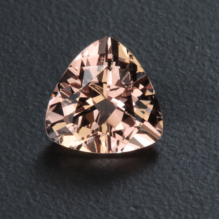 Morganite Peach Trilliant Madagascar