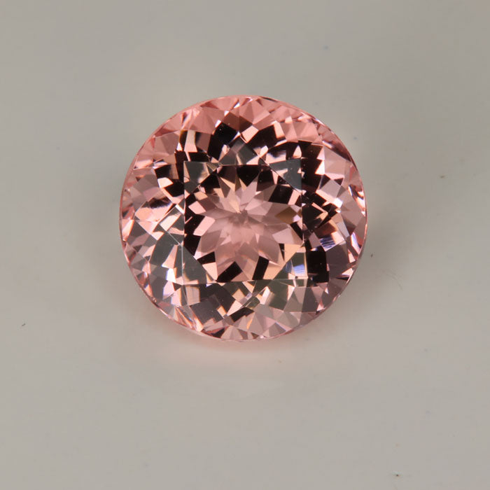 Portuguese Round Morganite Gemstone