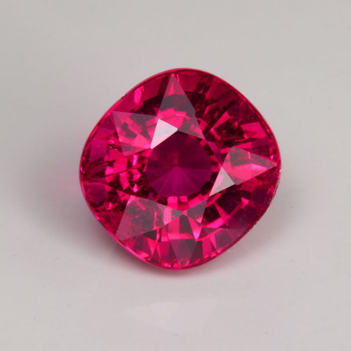 On hold for Paul Antique Cushion Rubellite Tourmaline Gemstone 2.94cts