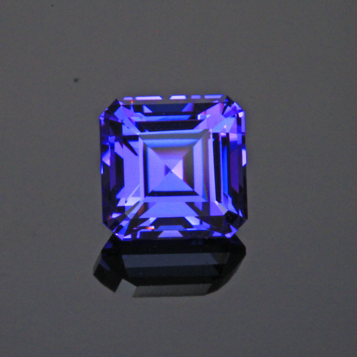 2.74ct Asscher Cut Tanzanite