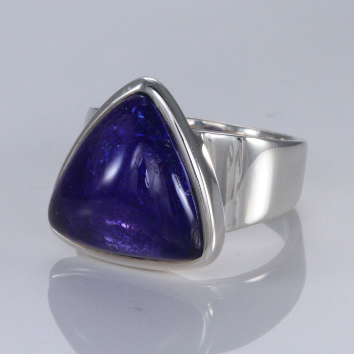 Sterling Silver Tanzanite Ring