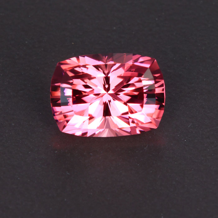 Pink Split Barion Antique Cushion Tourmaline Gemstone 4.25 Carats