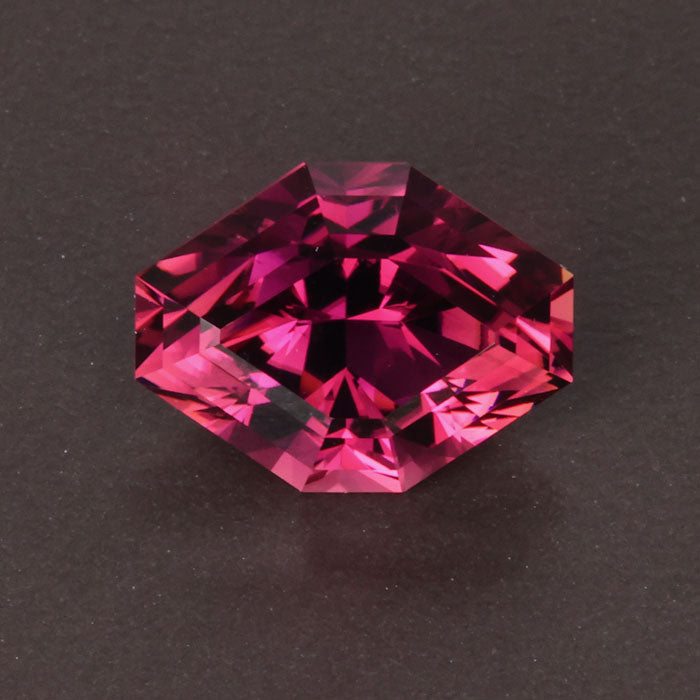 Octagonal Barion Tourmaline Gemstone 