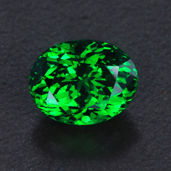 Enchanting Green Tsavorite Garnet Gem, 1.55 newest Carats, faceted cut, Majestic Stone, Gem For Jewelry Making, Exquisite Gemstone, Natural Garnet,