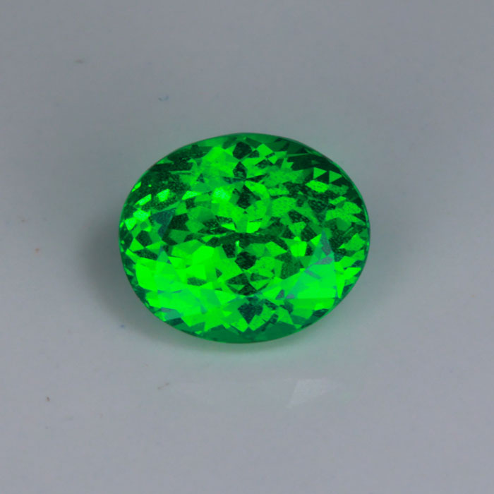 Oval Tsavorite Garnet