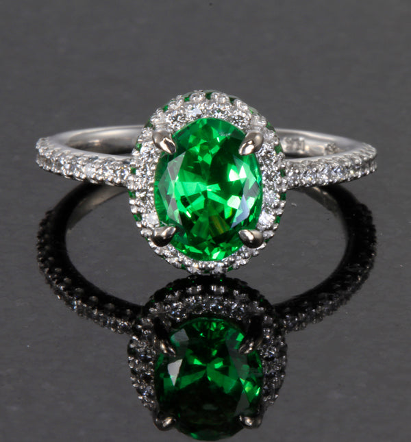 tsavorite ring 