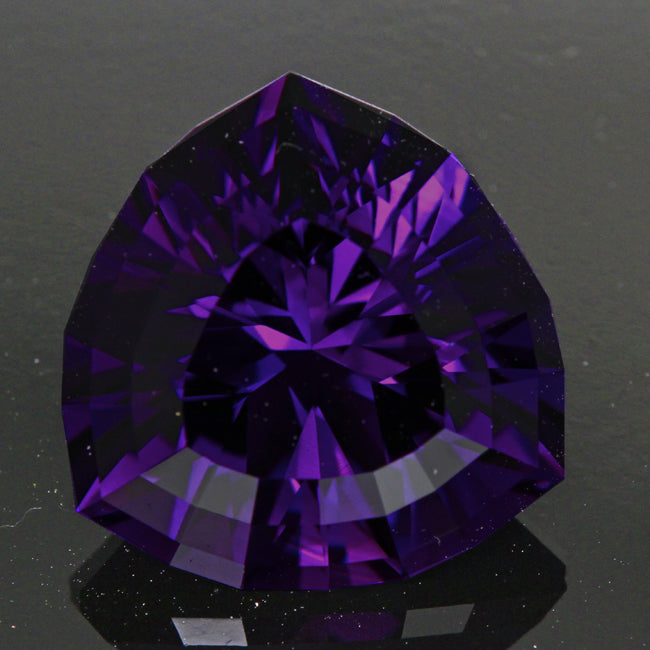 Trilliant Rwanda Amethyst 13.87 Carat