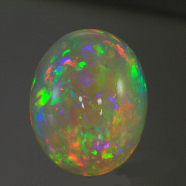 Amazing Colors Cabochon Welo Opal 24.59 Carats