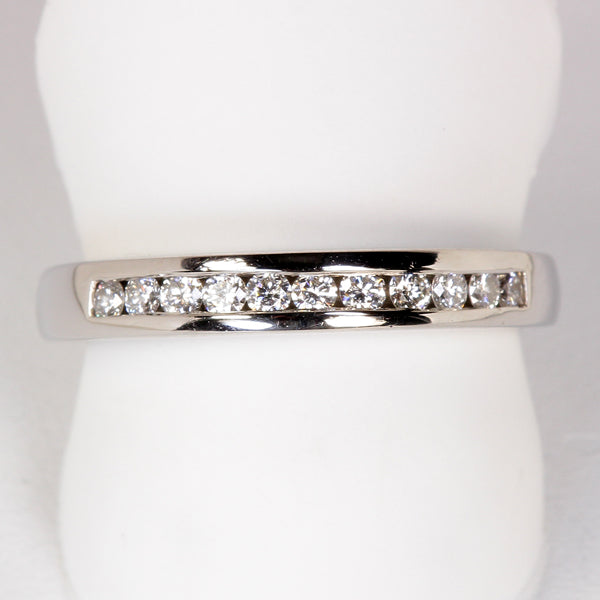 Estate Platinum  Ring With .33 Ct. Fine Diamonds