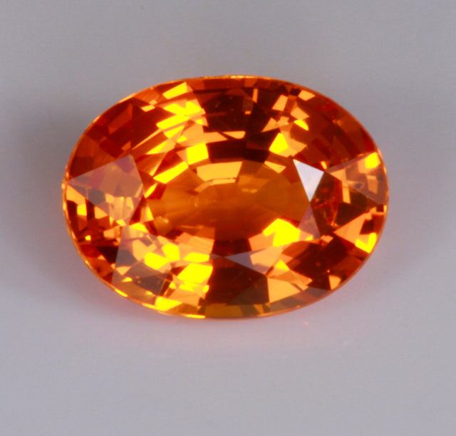 Orange Sapphire 1.76 Ct Oval