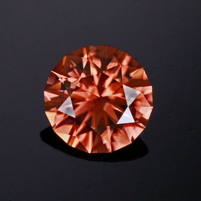 Imperial Zircon 3.00 Carat Round Brillant Cut