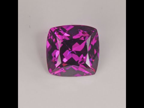 Hidden Gem! |Square Cushion Purple Violet Garnet Gemstone 3.25ct