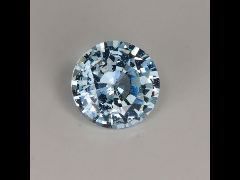 Grey/Violet Round Brilliant Sapphire Gemstone 1.47cts*