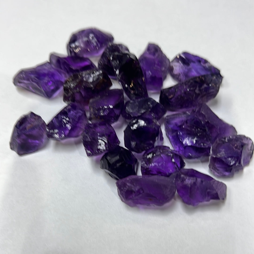 Amethyst facet grade rough, Natural raw amethyst, Amethyst popular faceting rough for cutters