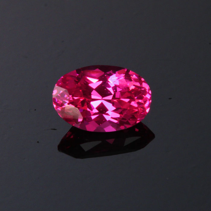 pink spinel oval Mahenge Tanzania 